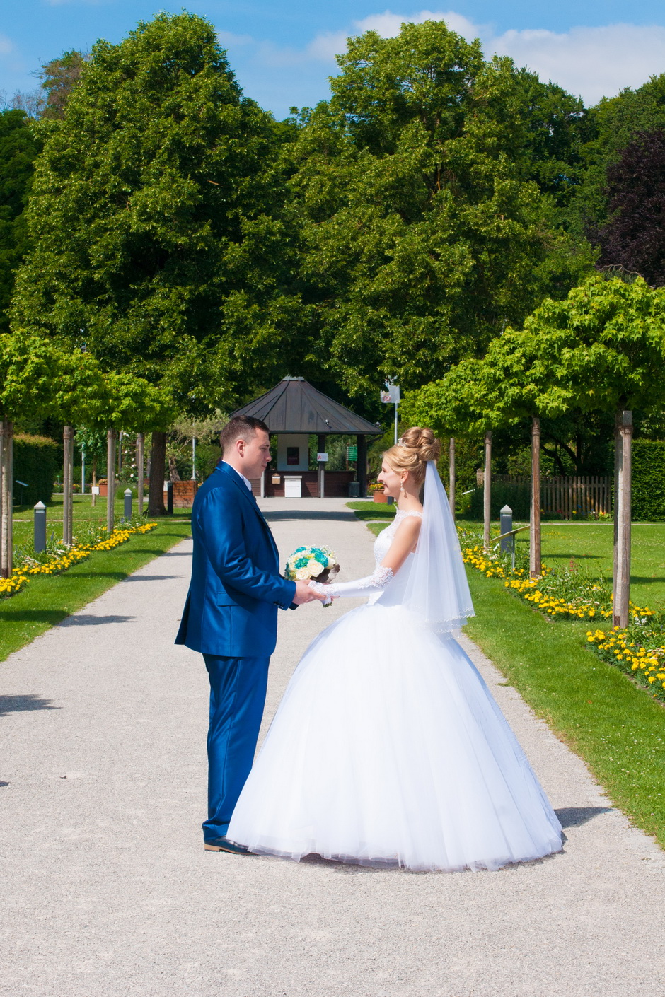 Hochzeitreportage in Oberschleißheim