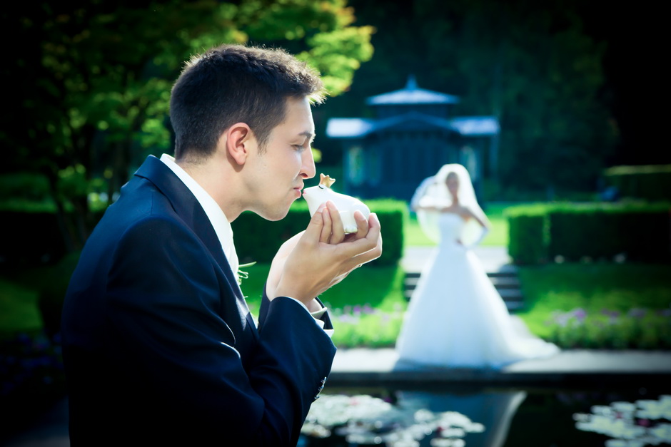 Hochzeitreportage in Rosengarten